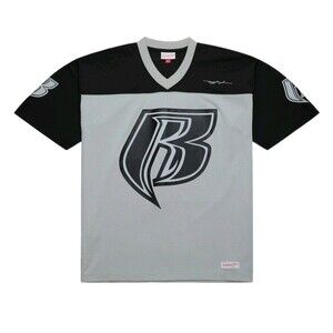 NWT Ruff Ryders X Mitchell & Ness Sz Large Mens 50th Anniversary Football Jersey